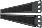 Brush Panel (2 Pc) for 19" Rack Mount Cable Management (1U)- TP1710