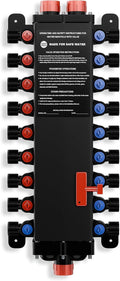 18-Port PEX Manifold Compatible with Viega ManaBloc 50250