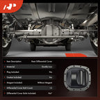A-Premium Rear Differential Cover Compatible with Ford