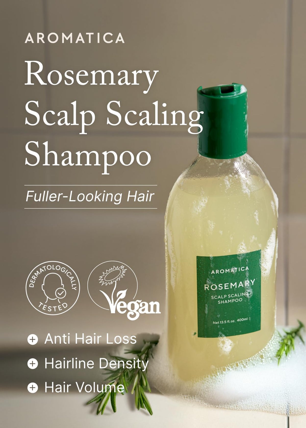 Rosemary Scalp Scaling Shampoo for Hair Growth