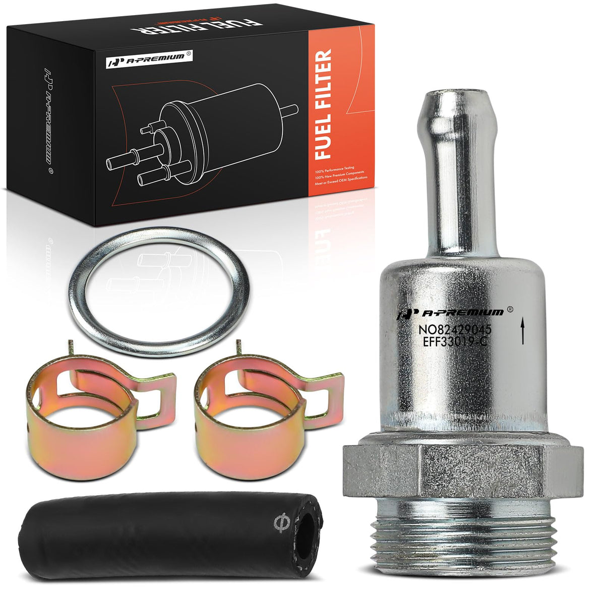A-Premium Fuel Filter Compatible with Ford & Mercury & Lincoln & Econoline