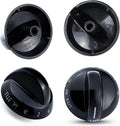 316220009 Range Burner Knob for Frigidaire AP4322122 PS1991531(4 Pack)