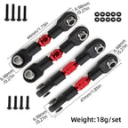 RC Adjustable Alloy Turnbuckles 4Pcs