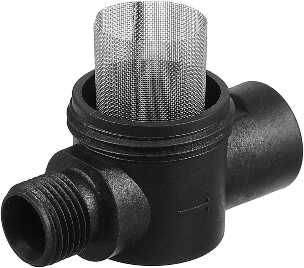 Mudder 1 Pack Water Pump Strainer Filter, RV Replacement 1/2 Inch Twist-On Pipe Strainer Compatible with WFCO or Shurflo Pumps