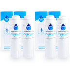 4-Pack Replacement for Whirlpool GI6SDRXXB06 Refrigerator Water Filter