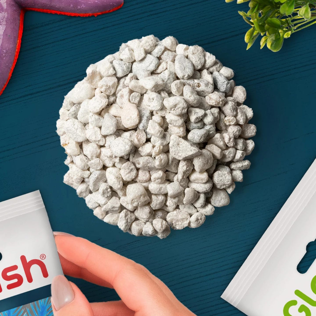 aquarium Gravel 5 Pounds, White, Complements GloFish Tanks (29022)
