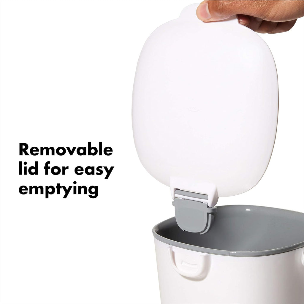 Good Grips Easy-Clean Compost Bin, White - 0.75 GAL