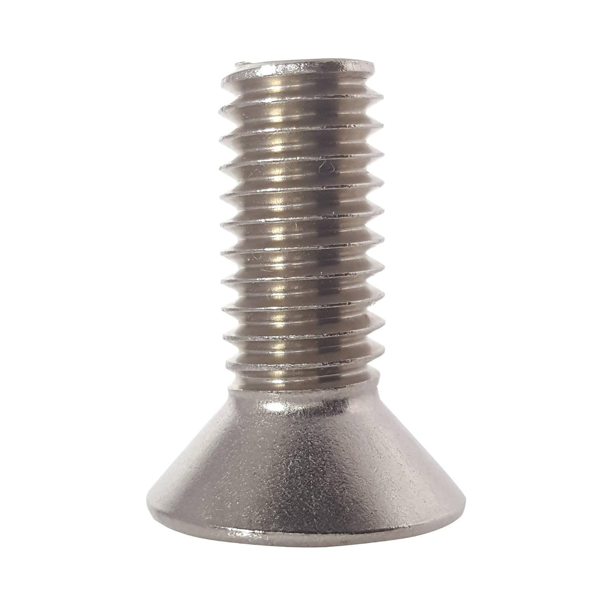 1/2-13 x 1-1/2" Flat Head Socket Cap Screws 18-8 Stainless Steel, Quantity 5, Countersunk Head, Allen Hex Drive by Fastenere
