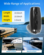 Dock Corner Bumpers, 10.6" Corner Dock Guard for 90-Degree Angle
