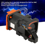 CPU Cooling Fan, Replacement for Poweredge R640 Server, with Safety Tested ABS Material, for Professional Technicians