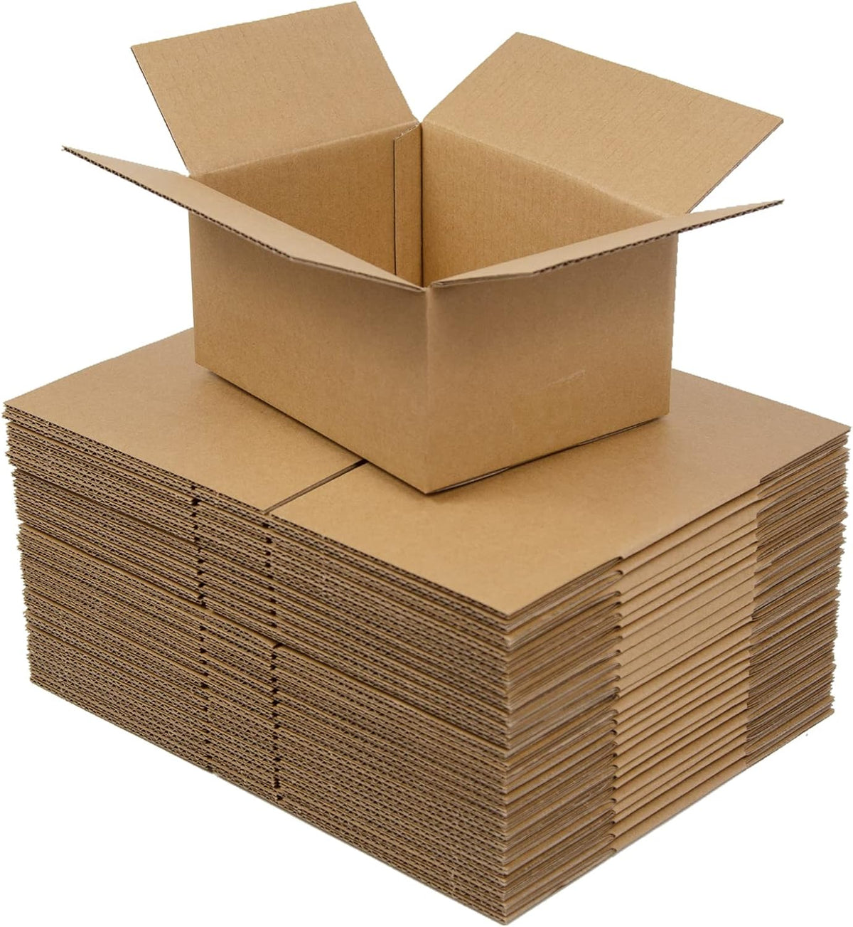 Shipping Boxes 8x6x4 Inches Small Corrugated Cardboard Boxes, 25 Pack