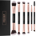 6 Piece Dual-Sided Eyeshadow Brushes - 12 Functions in 1 Set