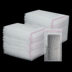 100 Pack 5x7 Inch Bubble Out Bags Pouches, Clear Bubble Protective Wrap Bags, Bubble Double Walled Cushioning Pouch