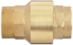 Dixon CV075 Brass Spring-Loaded Check Valve, 3/4" NPT Female