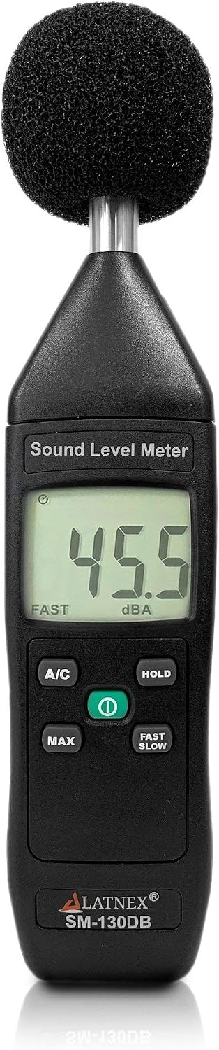 SM-130DB Digital Decibel Meter Reader and Sound Level Meter Type 2