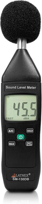 SM-130DB Digital Decibel Meter Reader and Sound Level Meter Type 2