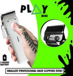 Mini Play Professional Hair Clippers Without Charge Stand (Black)