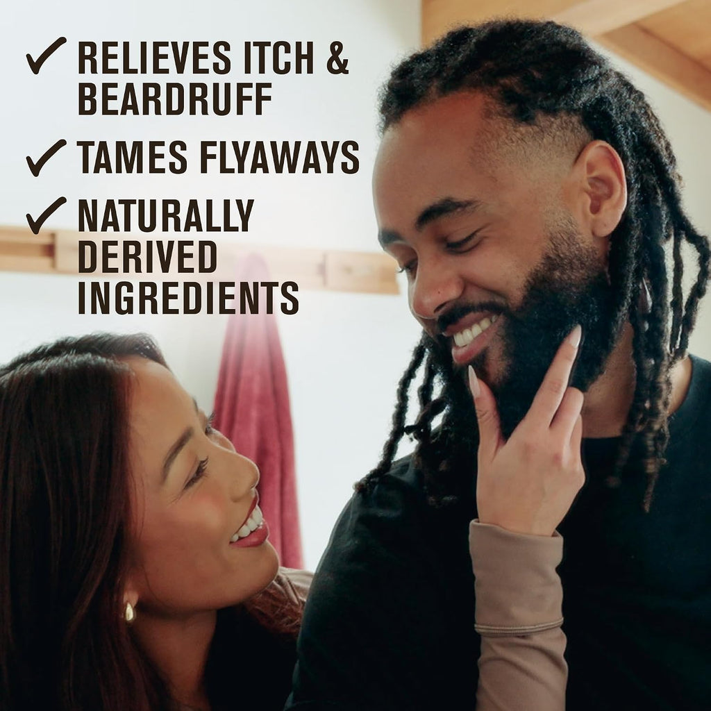 Hydrating Beard Oil & Butter for Men, Vanilla Cedar | Condition, Soften & Style Dry Beard & Scruff, Naturally Derived