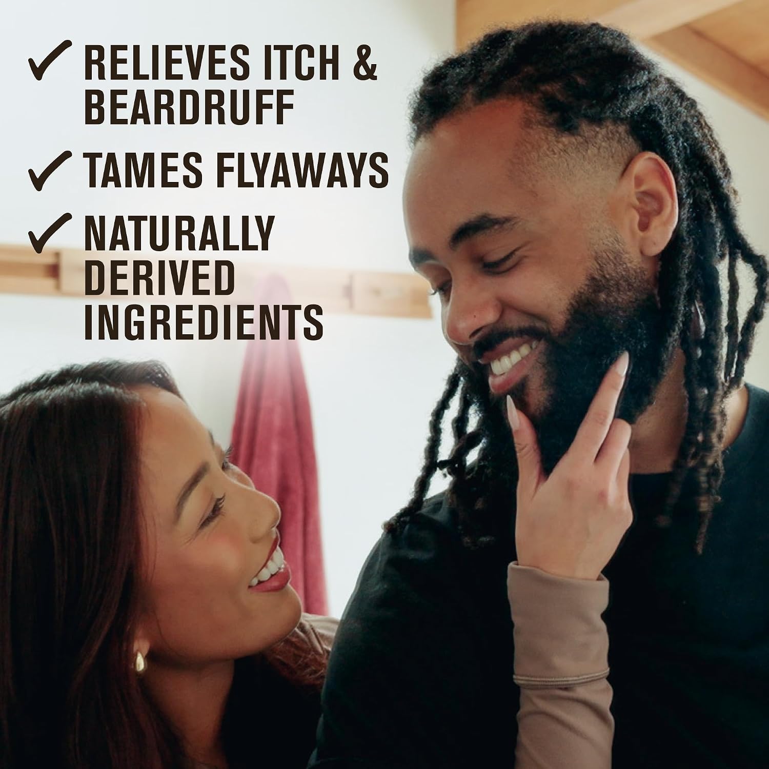 Hydrating Beard Oil & Butter for Men, Aged Bourbon | Condition, Soften & Style Dry Beard & Scruff, Naturally Derived