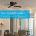 Lutron Caseta Smart Light Switch for Lighting and Fans (Smart Hub Required)