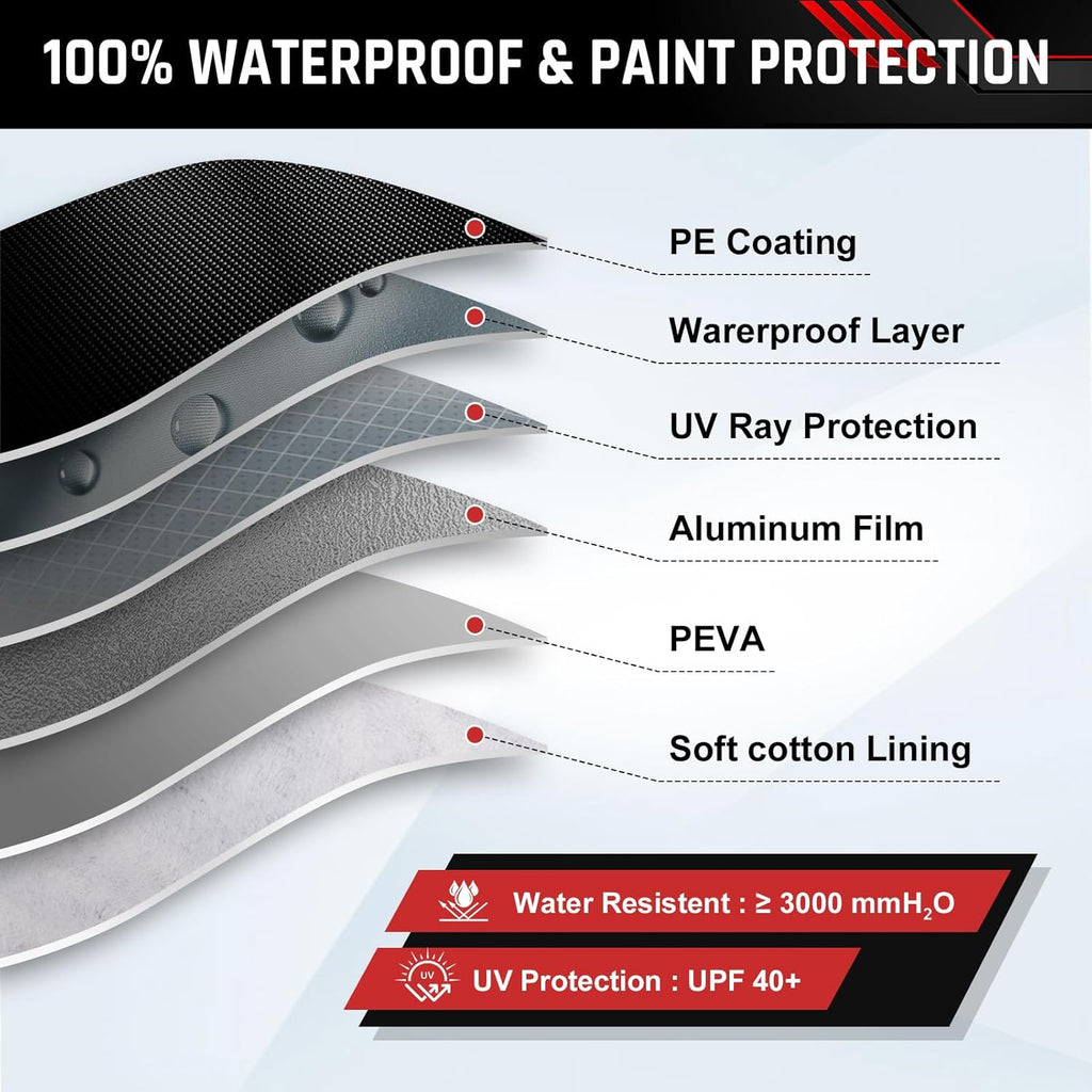 Car Cover Custom Fit for BMW M4/4 Series 420i 428i 430i 435i 440i, BMW i4 2014-2025, Coupe Car Cover Waterproof All