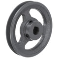 uxcell AK54-3/4 V-Belt Sheave 3/4" Bore, 5.25" OD, Single Groove Web Sheave