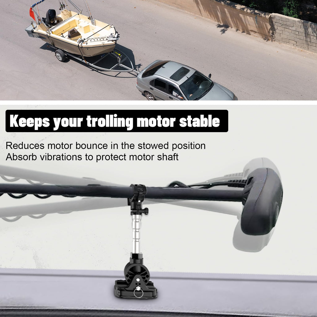 MKA-60 1862060 Trolling Motor Stabilizer Mount, Black, 1 pack