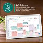 Calendar 2 – 15" Touchscreen Digital Calendar, Classic, White