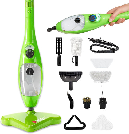 X5 Steam Mop & Handheld Steam Cleaner | 5-in-1 Floor Steamer | Hardwood, Tile & Laminate Cleaner | Carpet Glider