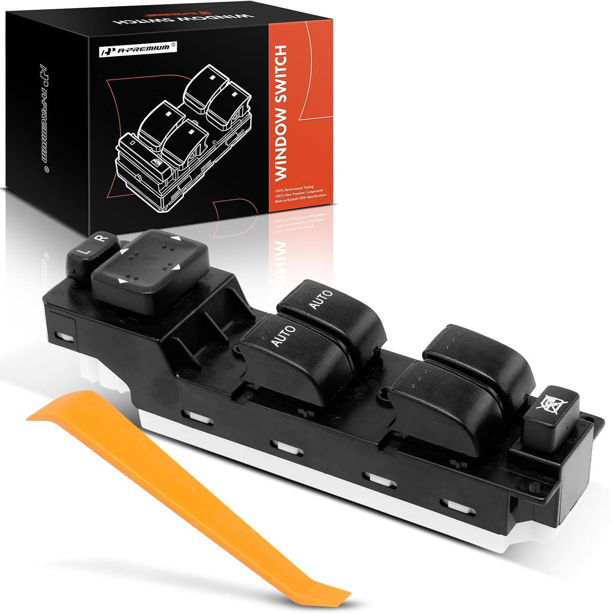 A-Premium Front Driver Side Master Power Window Switch Compatible with Mazda 6-2006 2007 2008