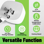 YeloDeer 120V Plug-in Digital Heating Temperature Controller Outlet