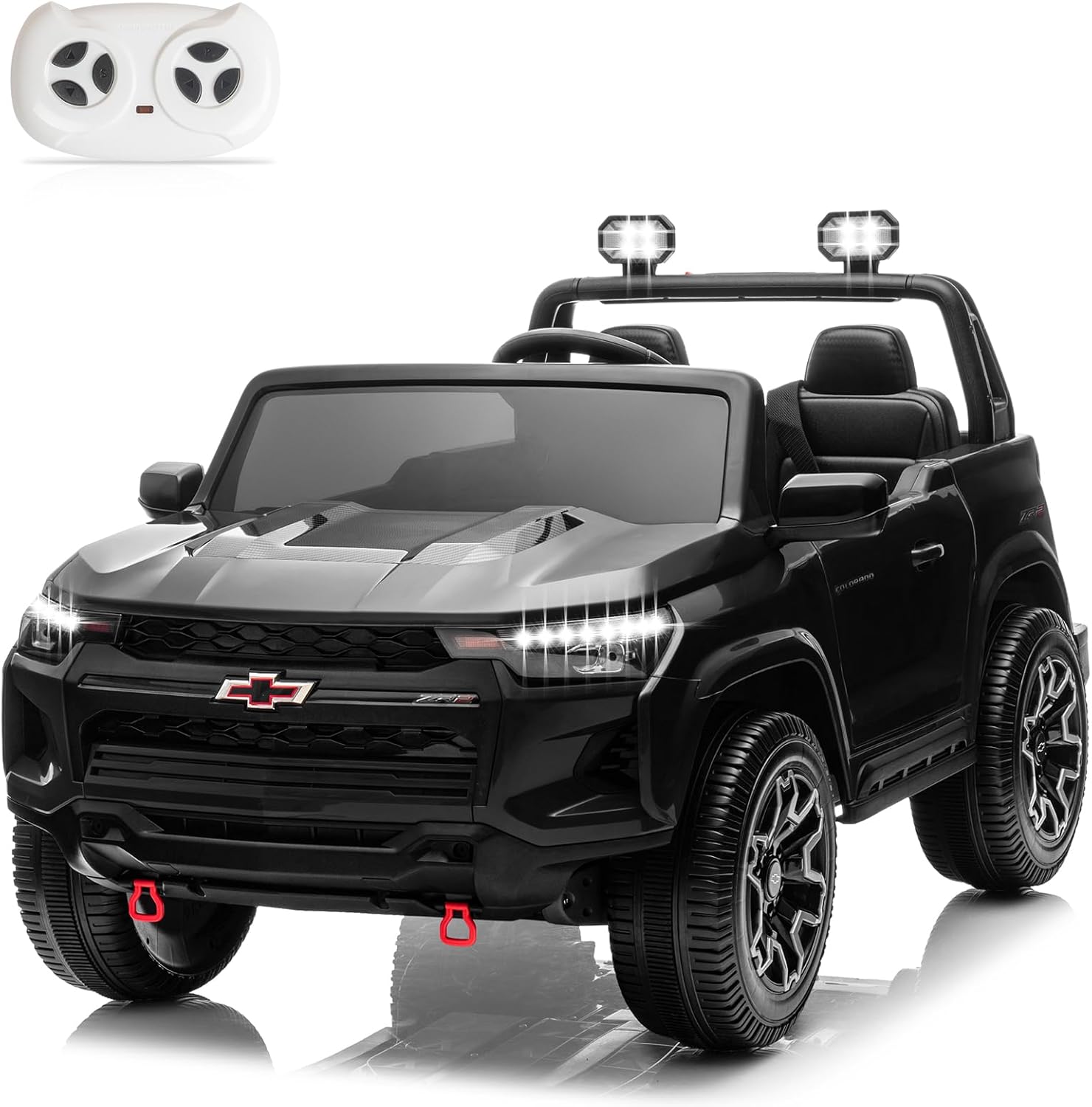 24V Licensed Colorado Electric Car for Kids, Ride on Toys for Toddlers with Remote Control, 2 Seater Electric Car
