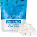 2 lb - Goat Milk Soap Base, Pre-Cut Cubes, SLS/SLES Free