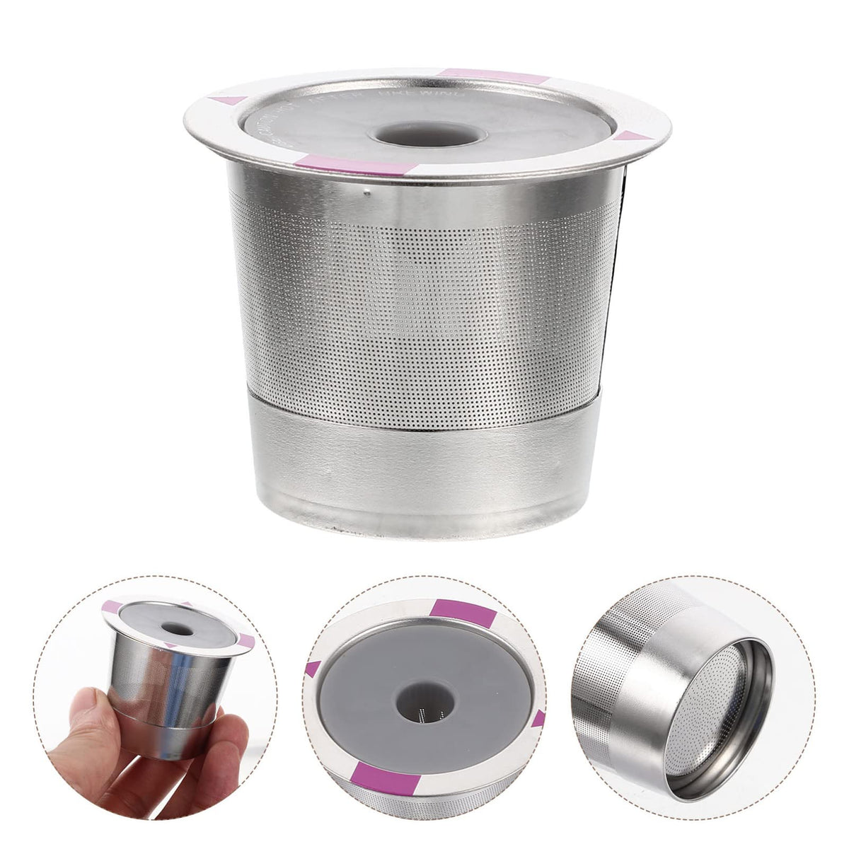 Reusable Stainless Steel Coffee Pod Capsules for Coffee Machines