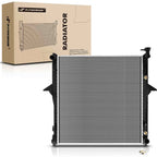 A-Premium Engine Coolant Radiator Assembly with Transmission Oil Cooler