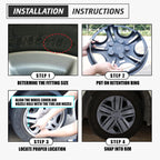 15 inch Hubcaps Steel Wheel for 2009-2020 Honda FIT