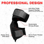 Work Knee Pads for Men Construction, Knee Pads for Work, Orange