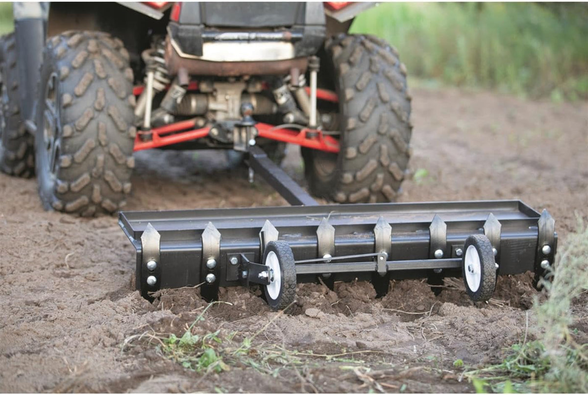 Plow Attachment for Lawn Tractor and ATV, 48 Inches Tow-Behind UTV/ATV Plow