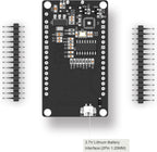 ESP32 Development Board Integrated 0.96 Inch OLED Display,CH340 Driver,WiFi+BLE Wireless Module,and Micro USB Works Great for Arduino/Micropython(Pin Header Soldered)