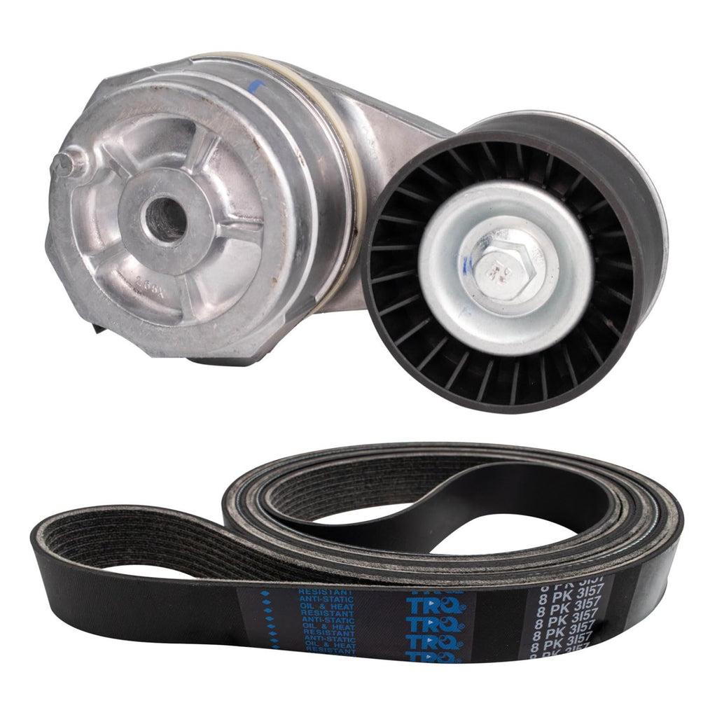 TRQ Serpentine Drive Belt Component Kit