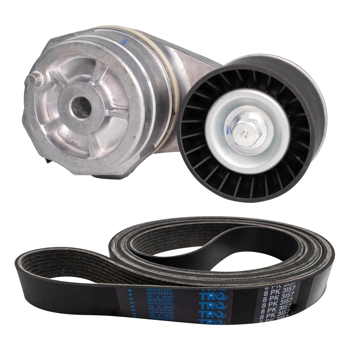 TRQ Serpentine Drive Belt Component Kit