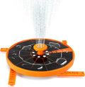 Solar-powered fountain, floating solar fountain pump, suitable for bird baths, gardens, ponds, swimming pools, and