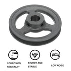 uxcell AK56-15/16 V-Belt Sheave 15/16"Bore 5.45"OD Single Groove Web Sheave