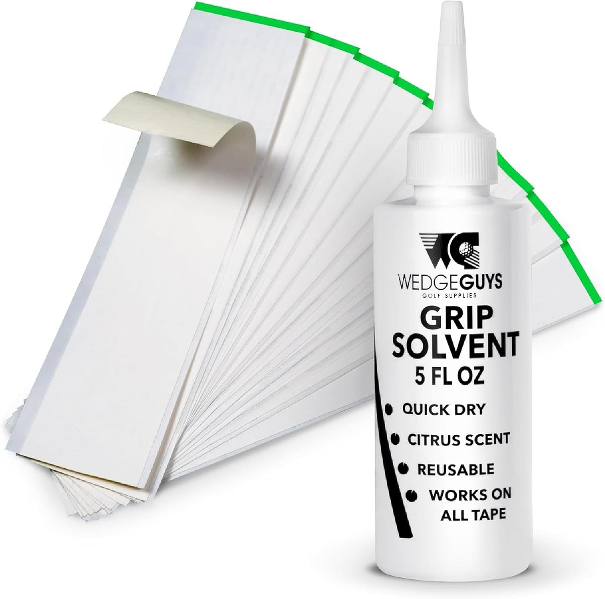Golf Grip Kits for Regripping Golf Clubs - Professional Quality - Options Include Hook Blade, 15 or 30 Tape Strips, 5