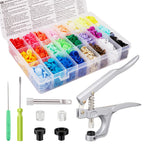 T5 Snap Button Kit Snap Fasteners Kit - Single Layer Fabric Only