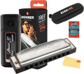 Special 20 Harmonica - Key of C Bundle with Zip Case, Instructional Manual, and Austin Bazaar Polishing Cloth