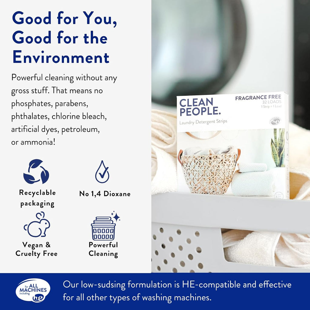 Laundry Detergent Sheets - Laundry Soap - Ultra Concentrated, Recyclable Packaging, Stain Fighting - Fresh Scent, 192
