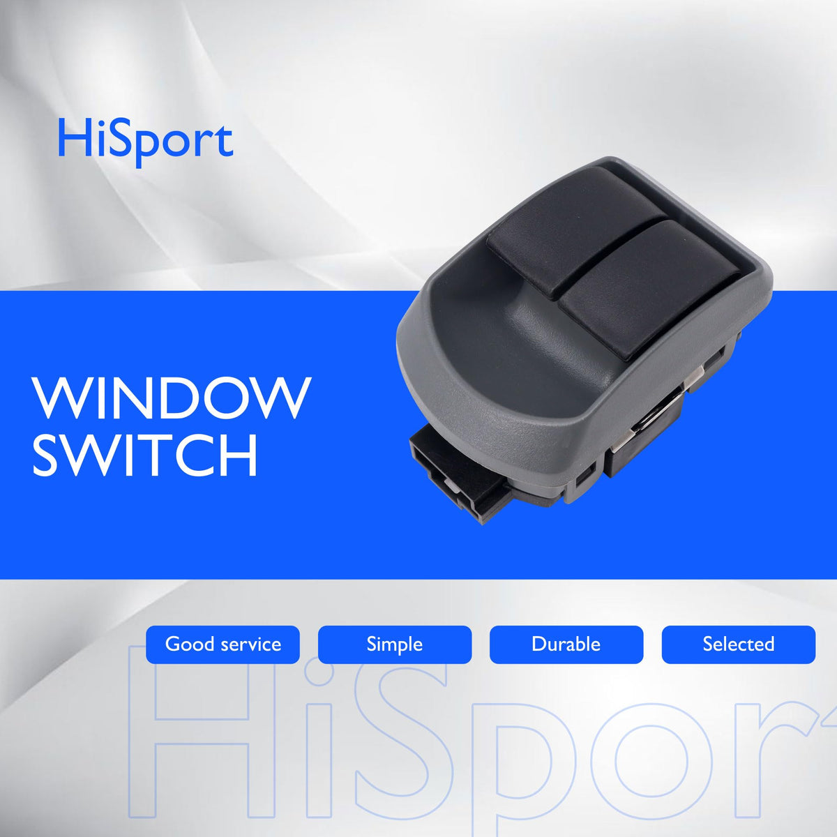 HiSport Dual Power Window Switch for Kenworth Paccar Trucks