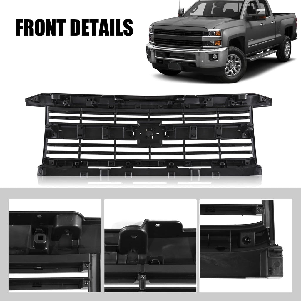 Kspeed Front Bumper Grill Compatible with 2015‑2019 Silverado 2500 LTZ