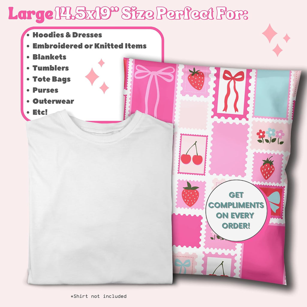 Poly Mailers 14.5x19 Polymailer Small Biz Shipping Bags
